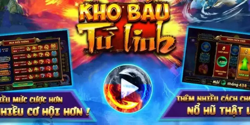 Kho báu tứ linh là siêu phẩm slot game